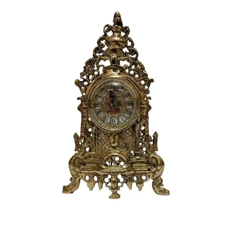 ساعت رومیزی برنجی مدل کنت کد H-1157