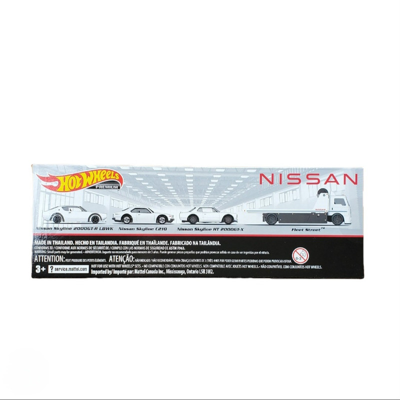 ماشین بازی هات ویلز مدل Nissan series premium بسته ۴ عددی