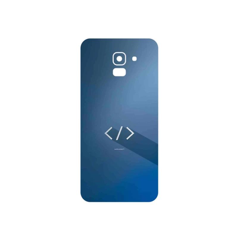 برچسب پوششی ماهوت مدل Minimal Coding icon مناسب برای گوشی موبایل سامسونگ Galaxy J6