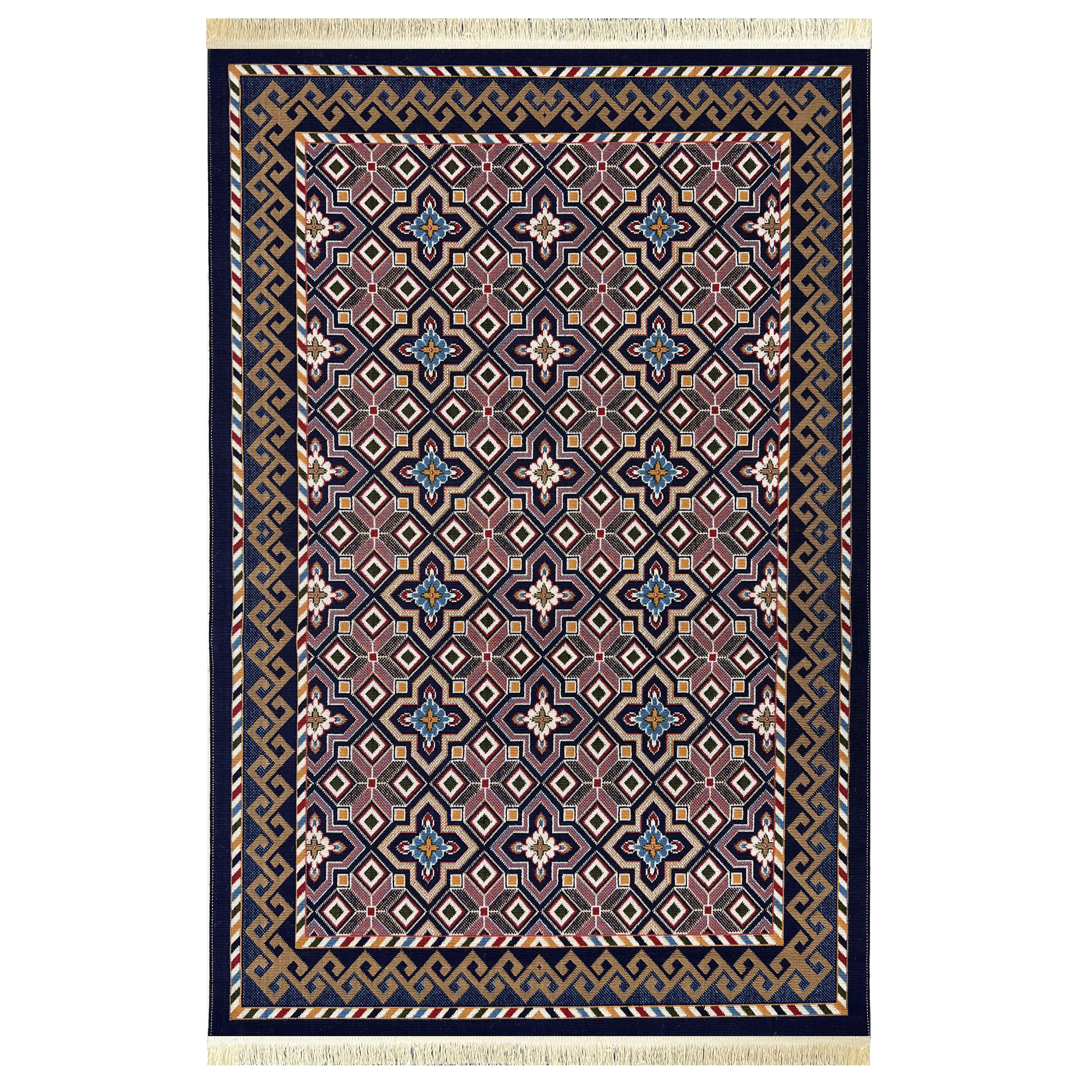 گلیم ماشینی جزیره طرح آریا مدل SO-8-V1