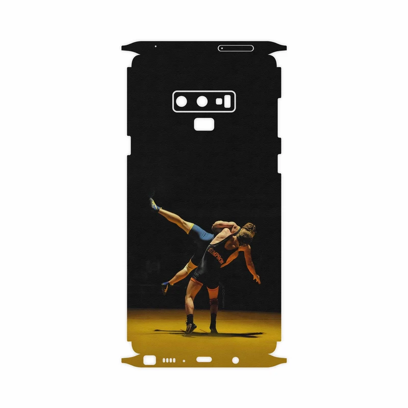 برچسب پوششی ماهوت مدل Wrestling-FullSkin مناسب برای گوشی موبایل سامسونگ Galaxy Note 9