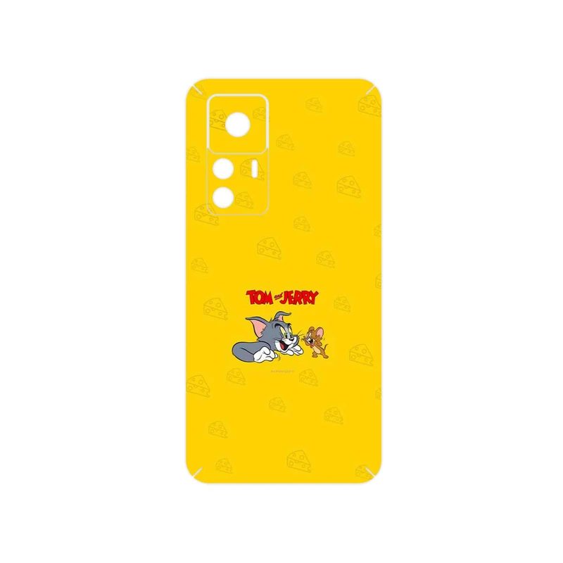 برچسب پوششی ماهوت مدل Tom and Jerry مناسب برای گوشی موبایل شیائومی 12T