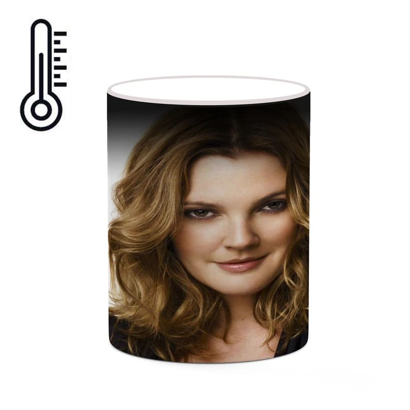 ماگ حرارتی کاکتی طرح Drew Barrymore مدل mgh25793