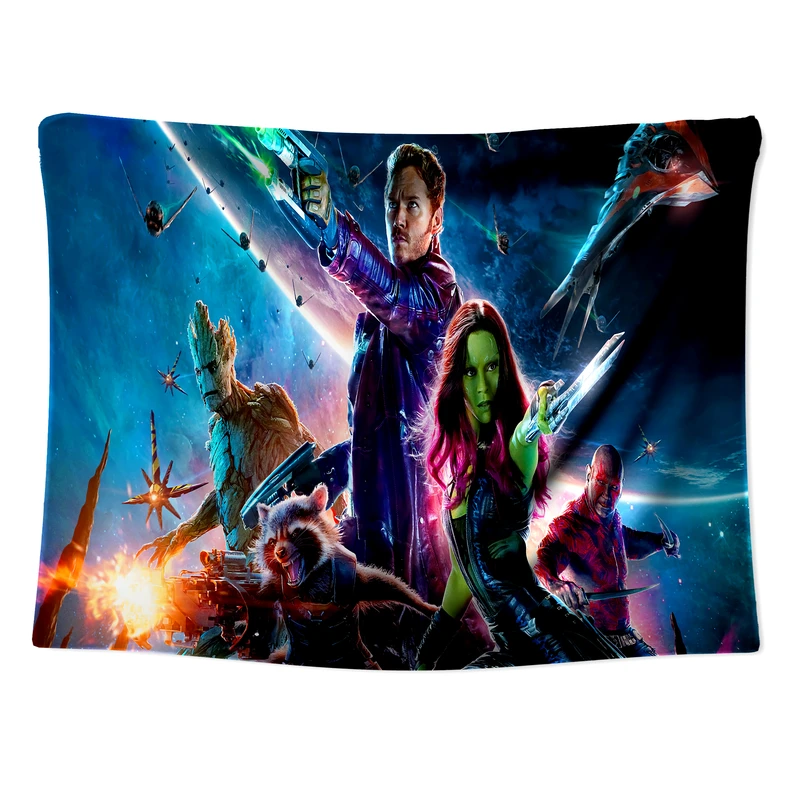 پوستر پارچه ای مدل بکدراپ بلک لایت کد 1719