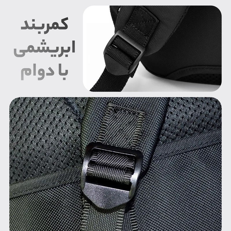 کوله پشتی لپ تاپ مدل Dual Compartment مناسب برای لپ تاپ 14.1 تا 15.6 اینچی