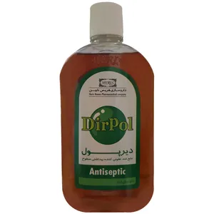 محلول ضدعفونی کننده سطوح دیرپول مدل Antiseptic حجم 500 میلی لیتر بسته 20 عددی