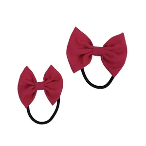 کش مو دخترانه مدل پاپیون کد 77 مجموعه 2 عددی