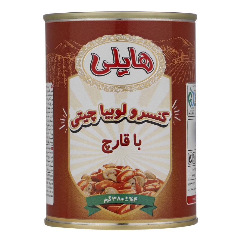 کنسر لوبیا چیتی با قارچ هایلی - 380 گرم