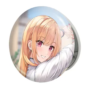 آینه جیبی خندالو طرح کیتاگاوا انیمه مای درس آپ دارلینگ مدل تاشو کد 23858 