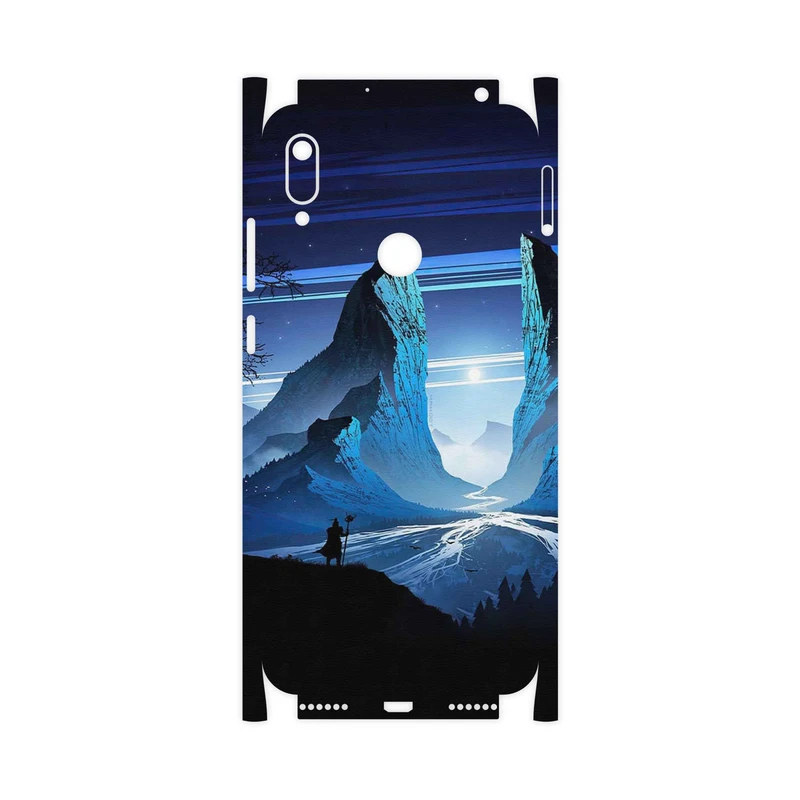 برچسب پوششی ماهوت مدل Blue Mountains Digital Art-FullSkin مناسب برای گوشی موبایل هوآوی Y6 Prime 2019