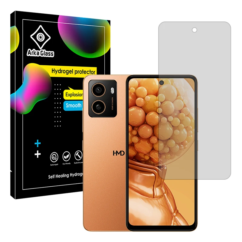 محافظ صفحه نمایش شفاف آرکا گلس مدل Tough مناسب برای گوشی موبایل اچ ام دی Pulse Plus
