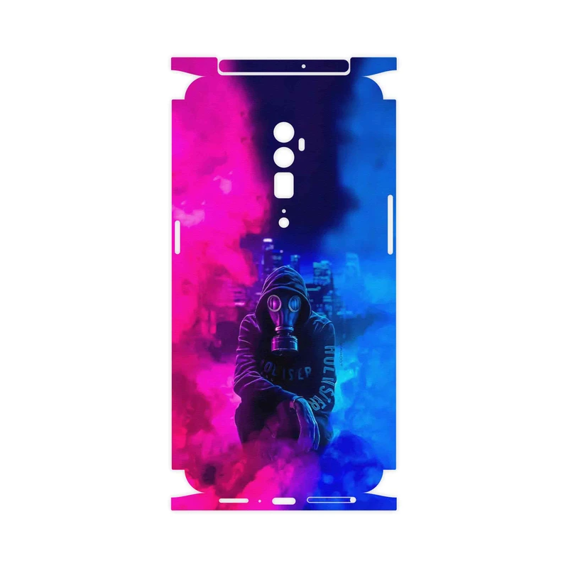 برچسب پوششی ماهوت مدل Smoke Rainbow Digital Art 2-FullSkin مناسب برای گوشی موبایل اپو RENO 10X