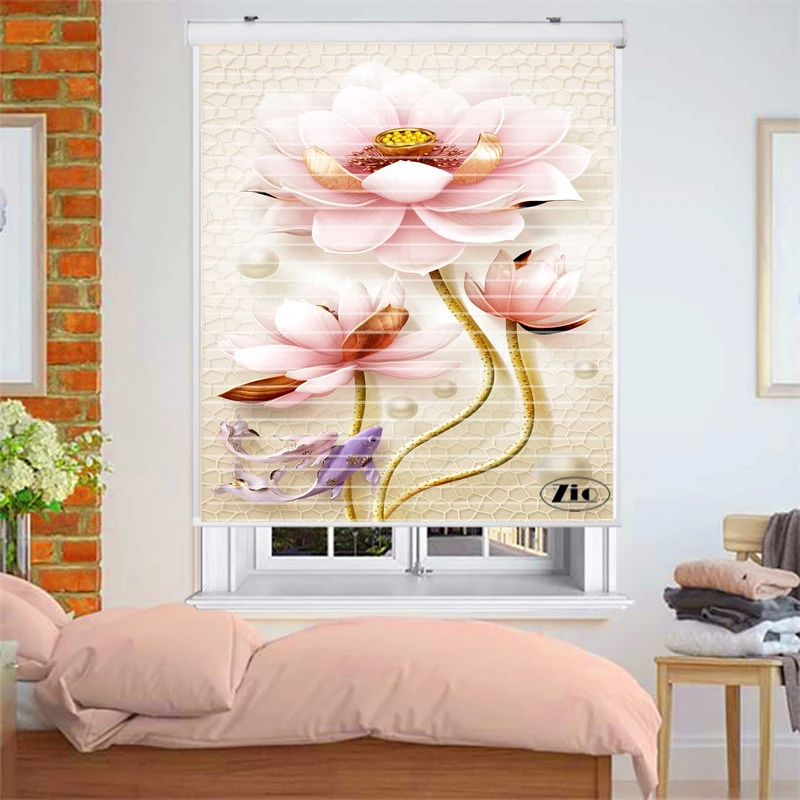 پرده زبرا زیو مدل 3D1082 سایز 150x150 سانتی متر