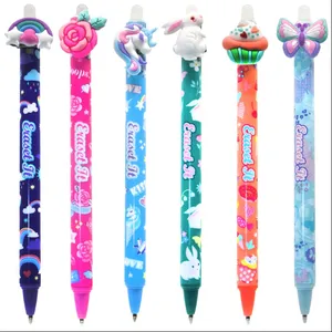 خودکار مدل پاک کن دار فانتزی کلیکی طرح Love بسته 6 عددی