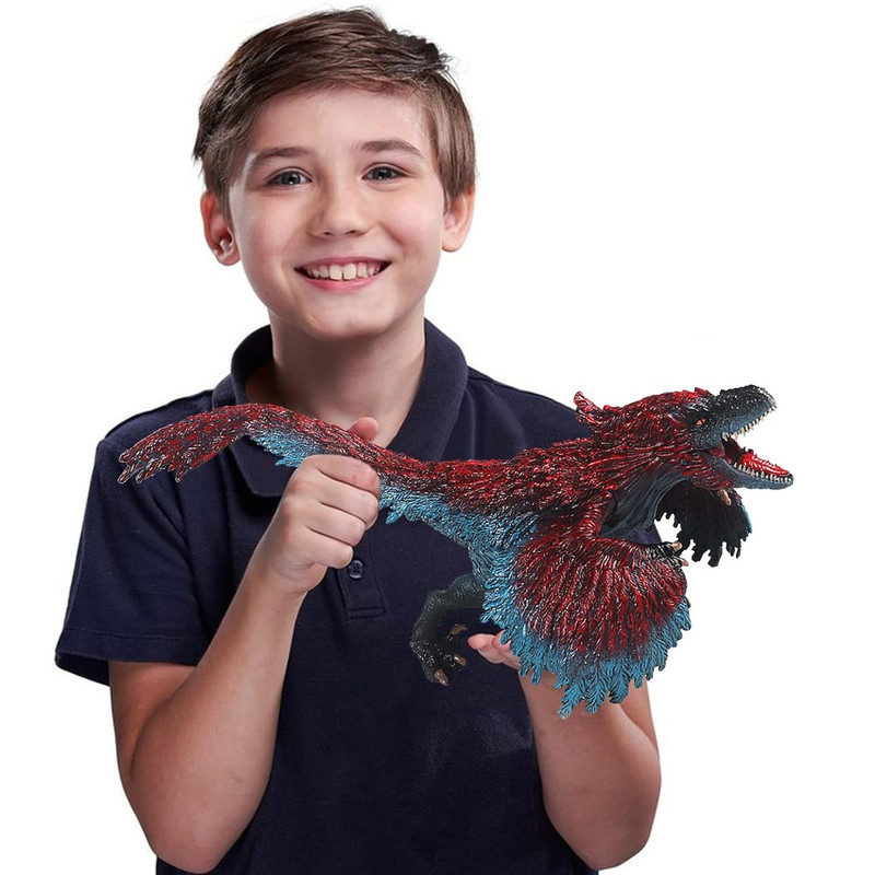 اکشن فیگور مدل دایناسور فک متحرک طرح Pyroraptor کد 1002