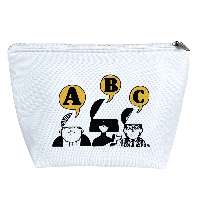 کیف لوازم آرایش دخترانه خندالو مدل ABC کد 9164