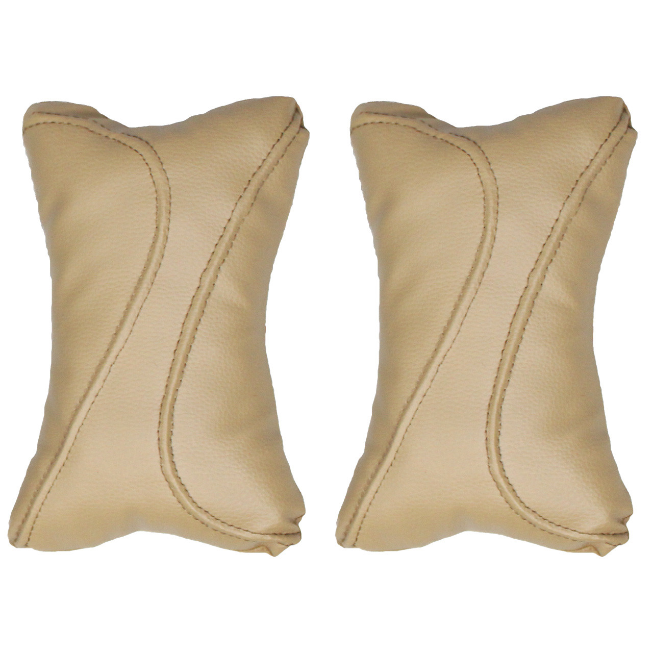 پشت گردنی صندلی خودرو مدل Leather کد 01 مناسب برای پژو پارس بسته دو عددی