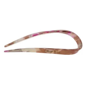 گیره مو زنانه مدل کانزاشی دوشاخ سرامیکی کد  brg kp300