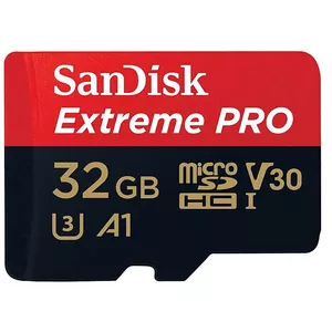 کارت حافظه MicroSDHC  مدل Extreme PRO کلاس A1 V30 استاندارد  UHS-I U3 سرعت 100MBs ظرفیت 32 گیگابایت