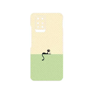 MAHOOT Minimal Internet Cat Icon Cover Sticker for Infinix Note 10 Pro