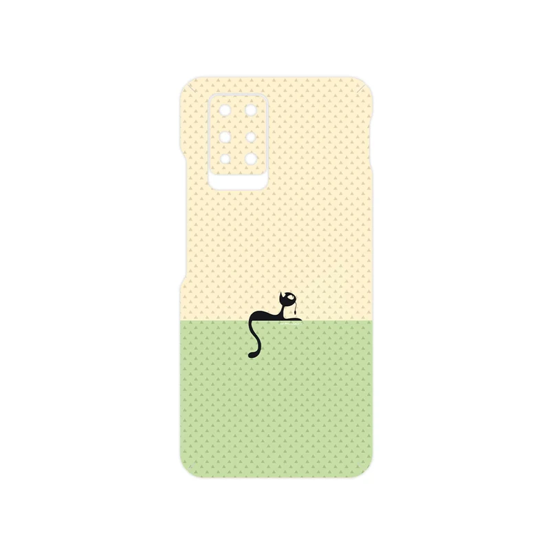 برچسب پوششی ماهوت مدل Minimal Internet Cat Icon مناسب برای گوشی موبایل اینفینیکس Note 10 Pro