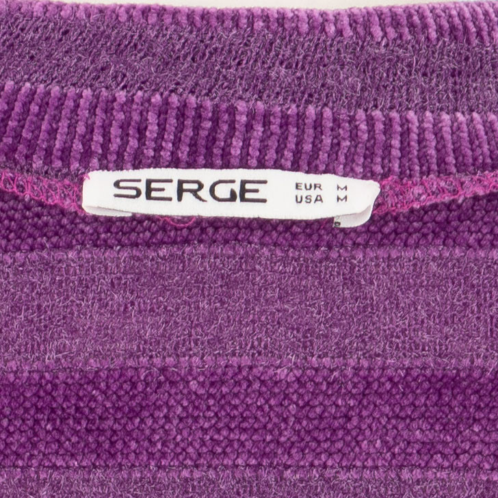 بلوز آستین بلند زنانه سرژه مدل 203414 رنگ بنفش