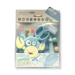 بسته لوازم التحریر مدل سری خلاقیت کاردستی 1203 مجموعه 8 عددی