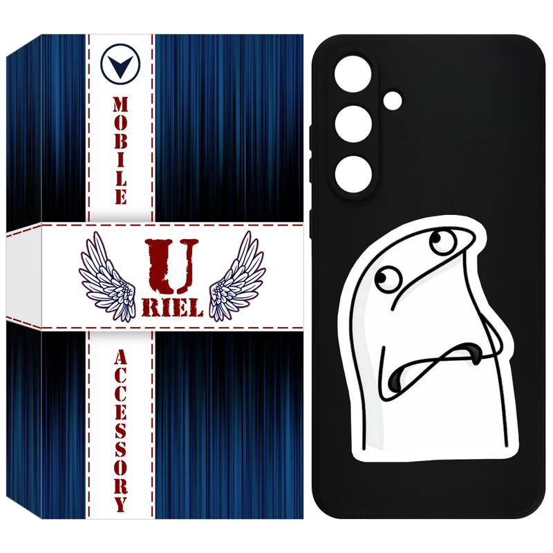 کاور یوریل مدل KSH کد 80 طرح کلافه مناسب برای گوشی موبایل سامسونگ Galaxy S24 FE