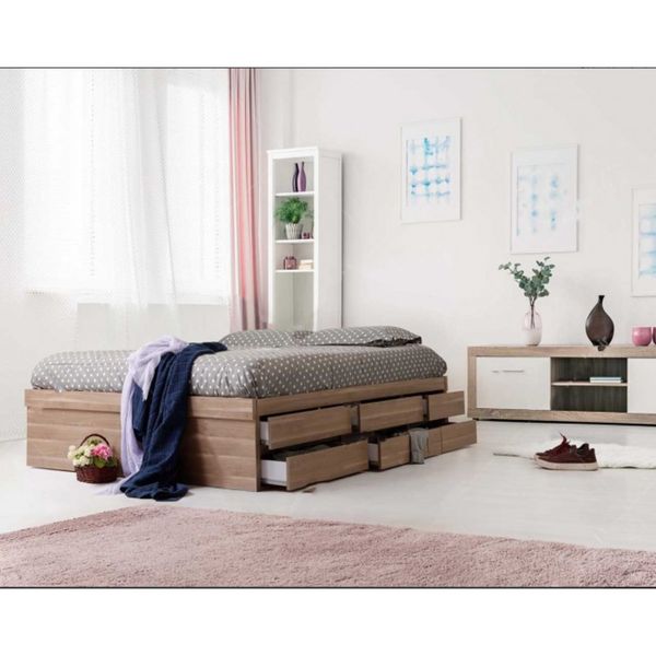 تجریه خرید تخت خواب دو نفره مدل کالج سایز 200 × 160 سانتی متر