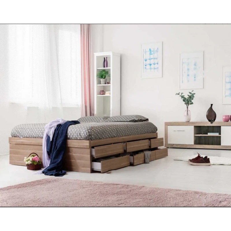 تخت خواب یک نفره مدل کالج سایز 200 × 120 سانتی متر 