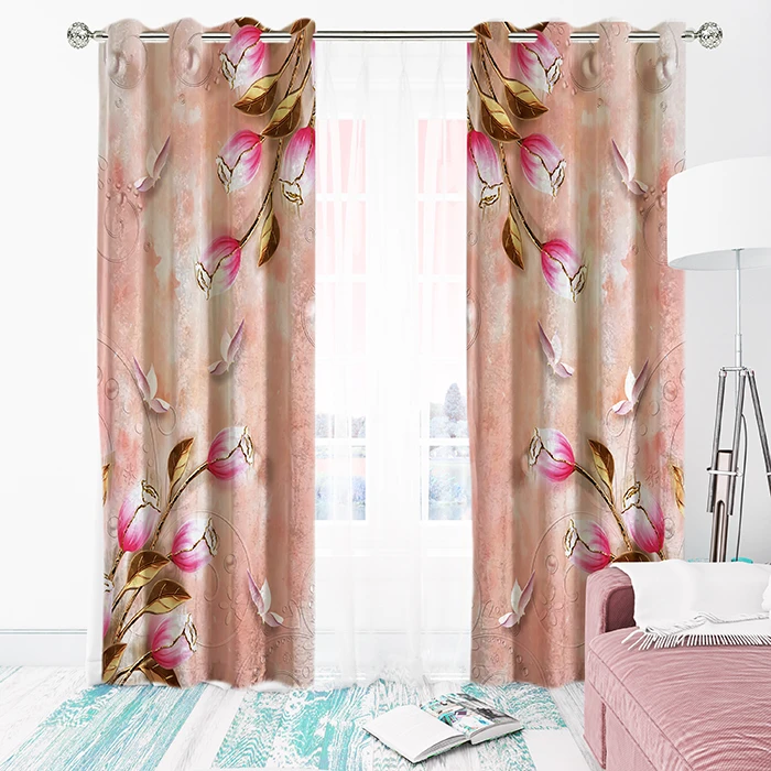 پرده مدل هازان کد HZD102 سایز 280×140 سانتی متر