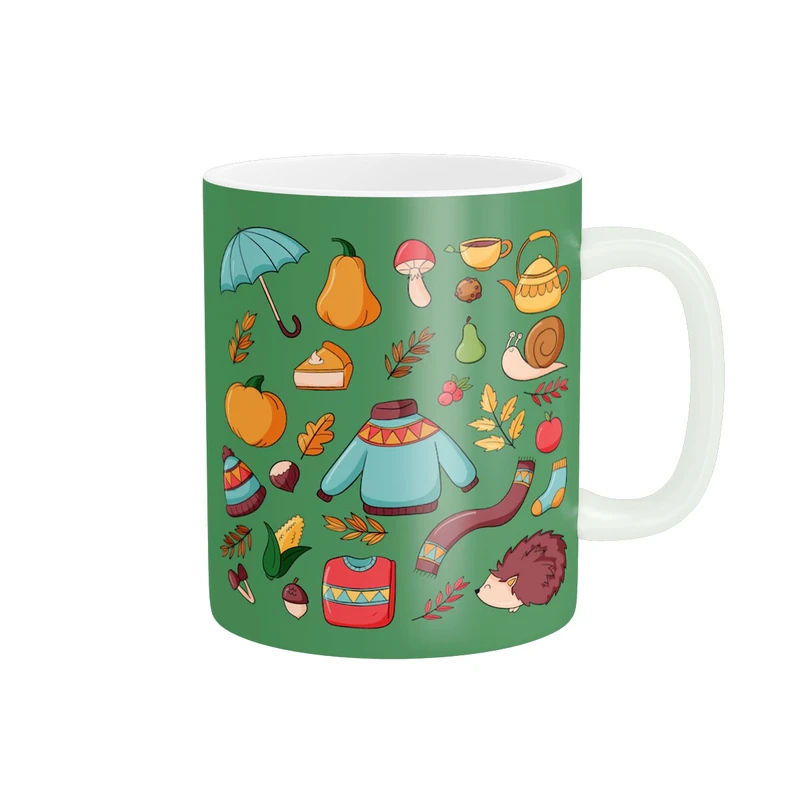 ماگ استلار طرح پاییزی کد 1741