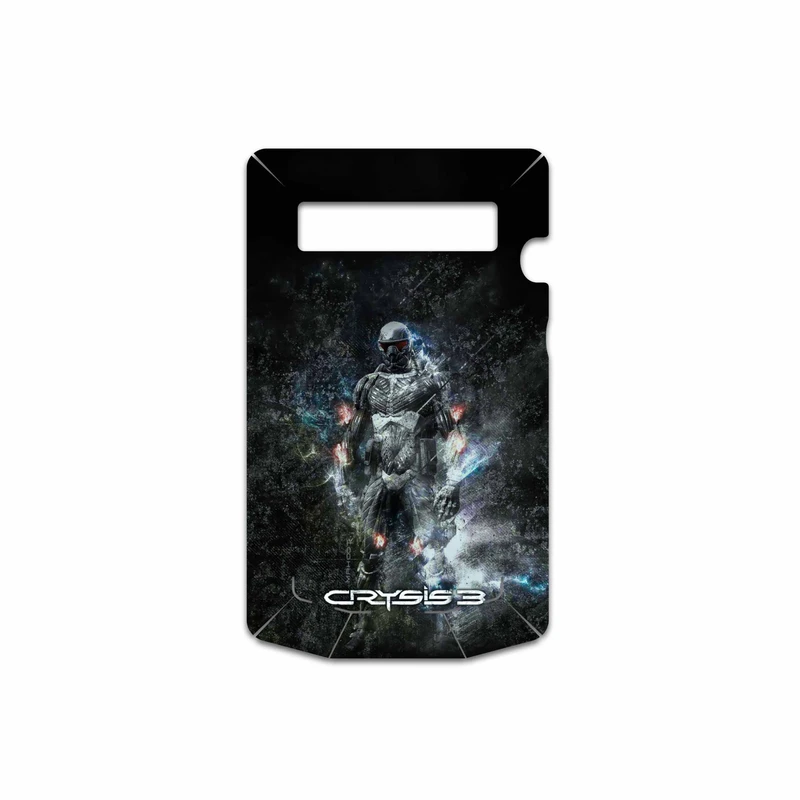 برچسب پوششی ماهوت مدل Crysis مناسب برای گوشی موبایل بلک بری P9981