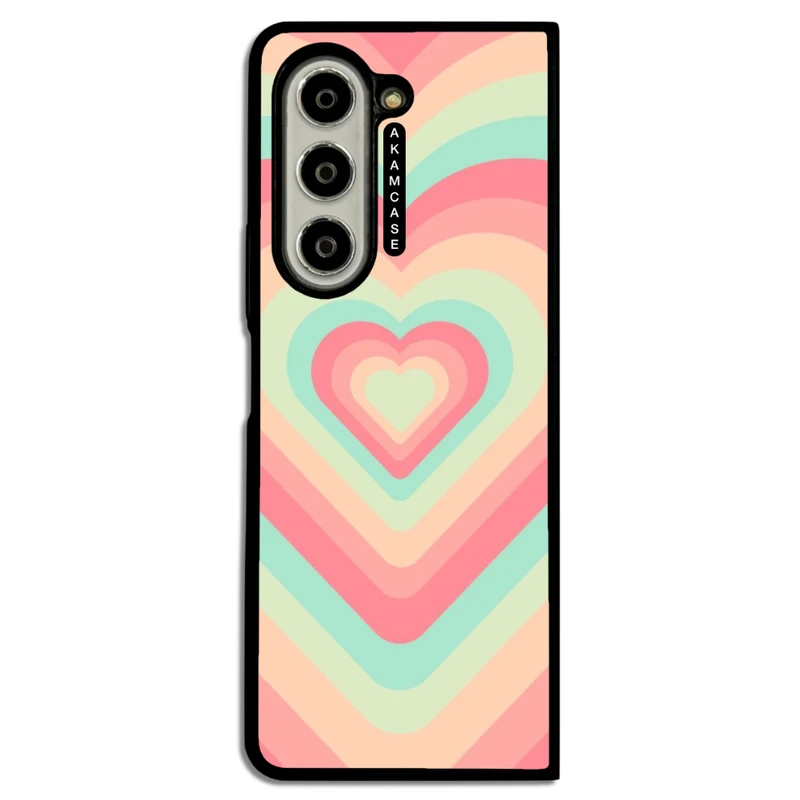 کاور آکام مدل AMCWSGZFOLD5-HEART25 مناسب برای گوشی موبایل سامسونگ Galaxy Z Fold 5