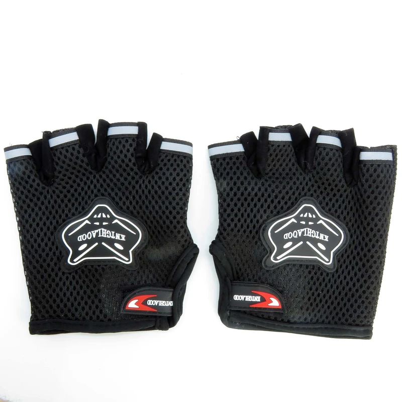 عکس شماره 4 : دستکش دوچرخه سواری مدل نیمه انگشتی طرح تابستونی کد 1648 سایز l