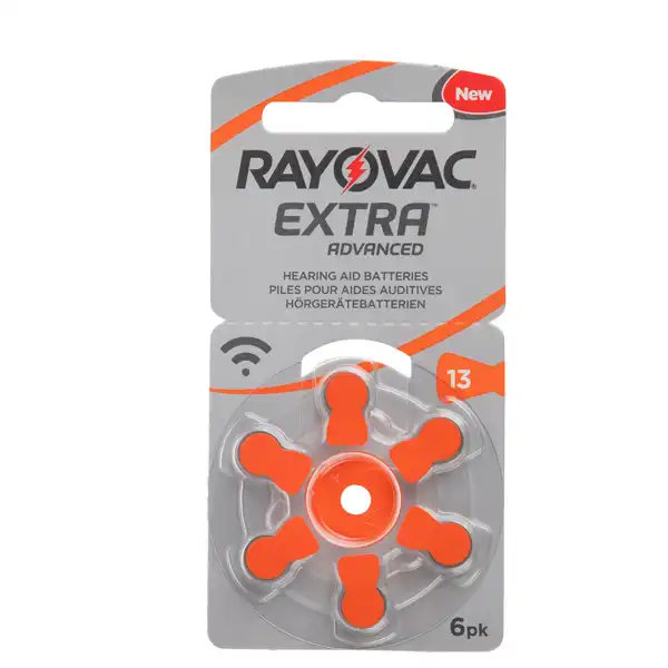باتری سمعک ریوواک کد 13 بسته 6 عددی