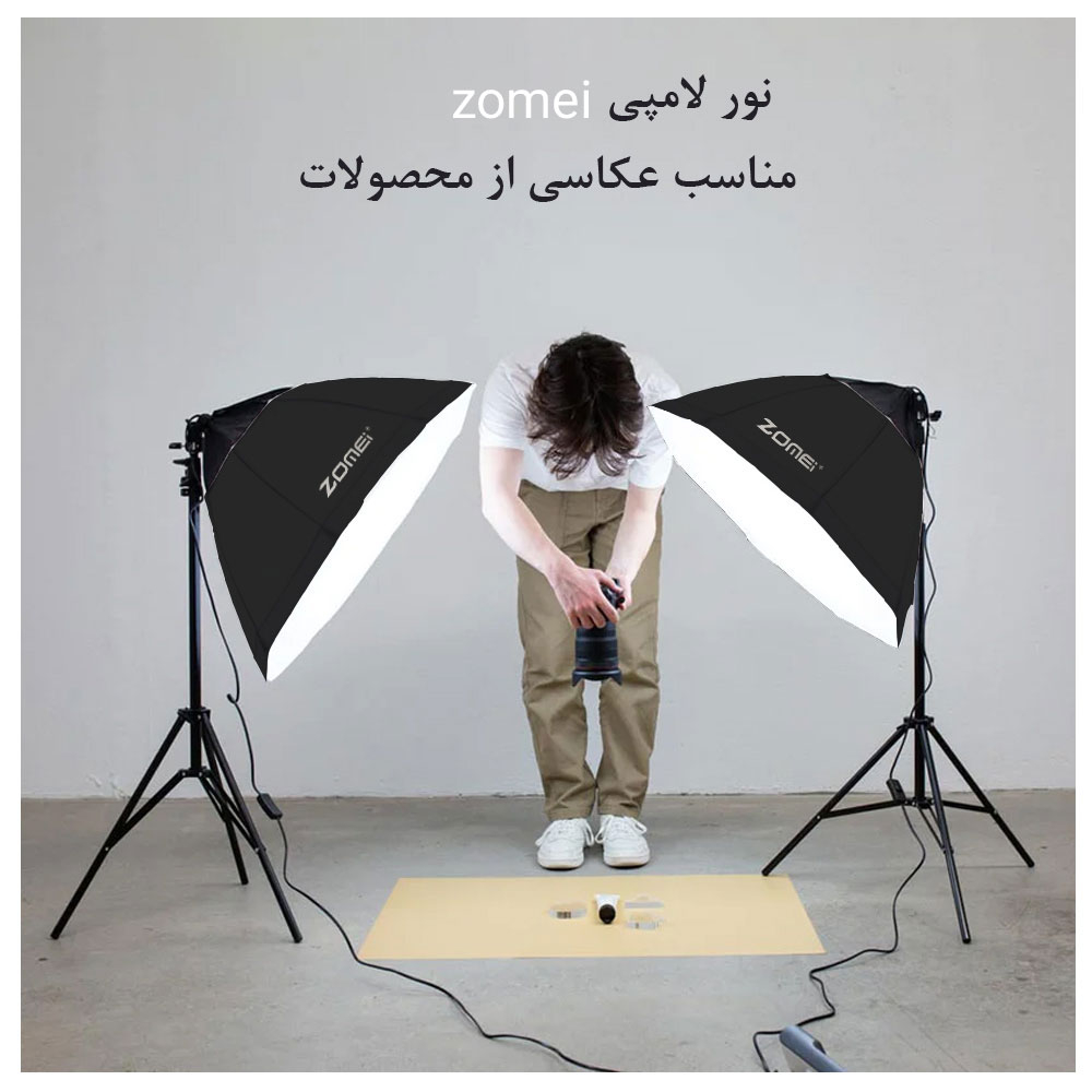 نور ثابت ال ای دی زومی مدل Octagon 60