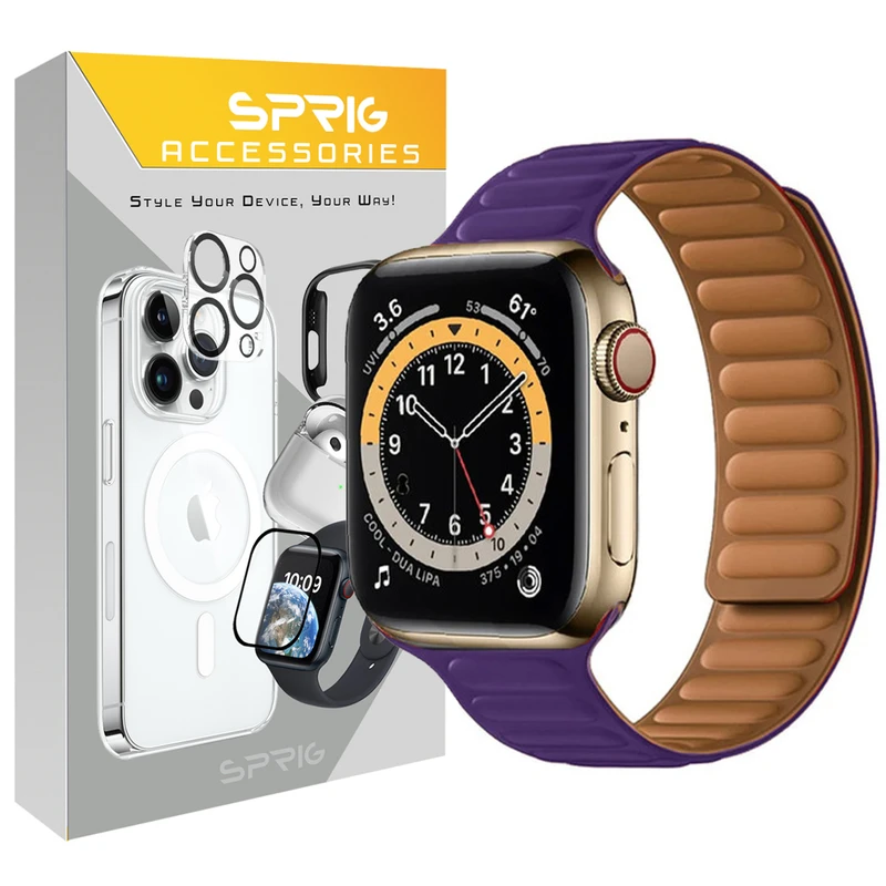 بند اسپریگ مدل Magnetic Loop مناسب برای اپل واچ Ultra 49mm / Ultra 2 49mm