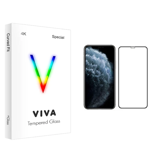 محافظ صفحه نمایش ویوا مدل 4K مناسب برای گوشی موبایل اپل iPhone 11 Pro