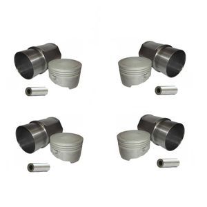 بوش و پیستون و گژن پین دیناپارت مدل 602091 مناسب برای پژو 206 بسته 4 عددی