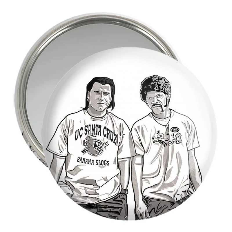 آینه جیبی خندالو مدل سریال پالپ فیکشن Pulp Fiction  کد 13843