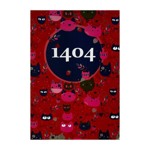 سالنامه سال 1404 فیلبوک طرح گربه 1 کد 001