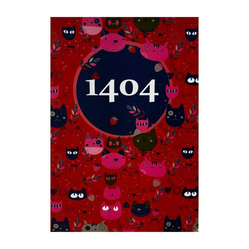 سالنامه سال 1404 فیلبوک طرح گربه 1 کد 001