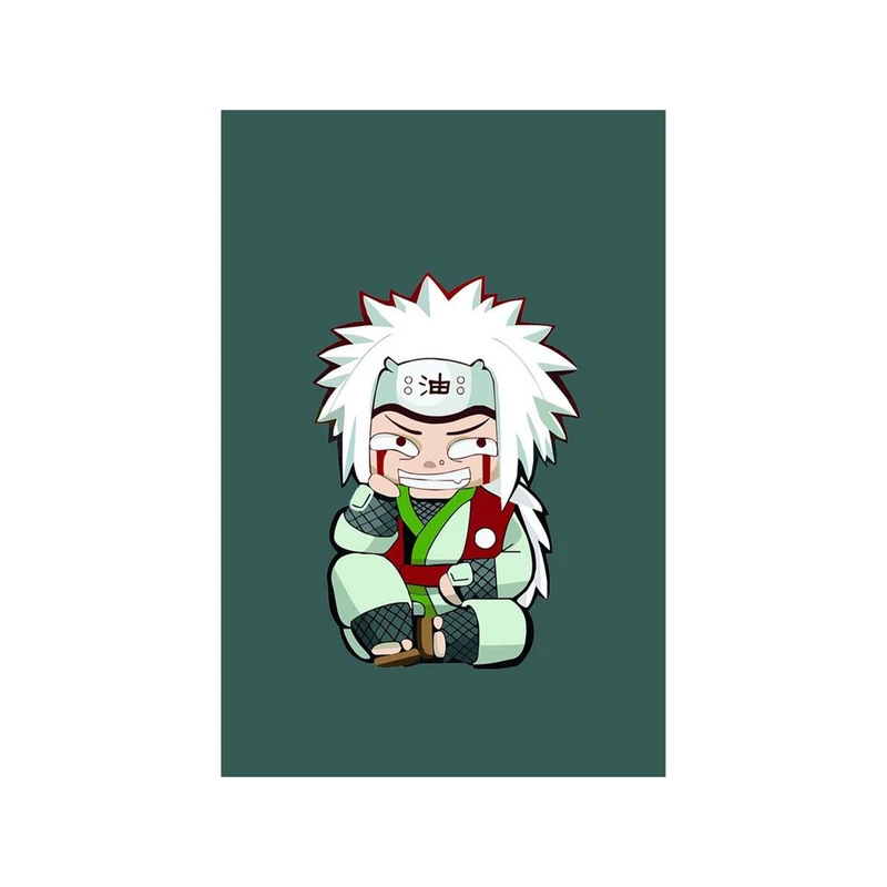 استیکر لپ تاپ و موبایل مدل انیمه طرح ناروتو استاد جیرایا Naruto jiraiya sensei کد 2833