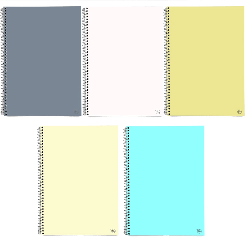 دفتر مشق 50 برگ مدوپد طرح ساده کد BD10144 مجموعه 5 عددی