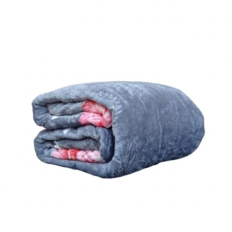 پتو مسافرتی 2 نفره مدل گل برجسته طرح لیلیوم سایز 240x220 سانتی‌متر