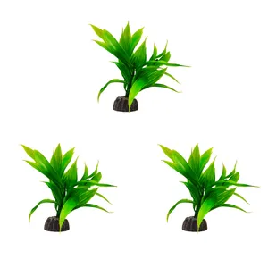 گیاه تزیینی آکواریوم کد 047 بسته 3 عددی