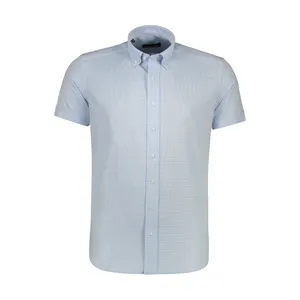 پیراهن آستین کوتاه مردانه کیکی رایکی مدل MBB20169-375