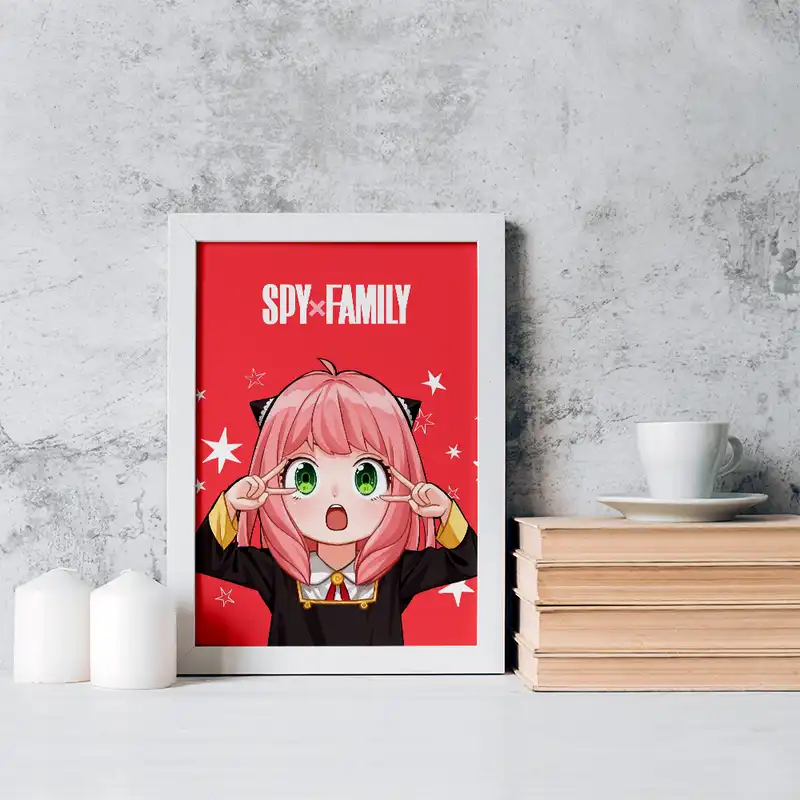 تابلو خندالو مدل آنیا فورجر انیمه اسپای ایکس فمیلی کد 15584