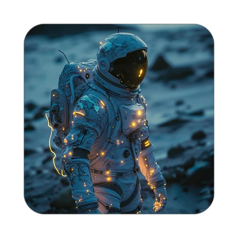 زیر لیوانی کاکتی طرح فضانورد مدل mp46013